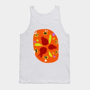 Pomegranates and Bees Tank Top